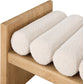 Waverly - Bench - Cream - Fabric