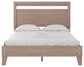 Flannia - Panel Platform Bed