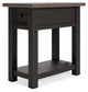 Tyler - Black / Gray - Chair Side End Table