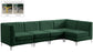 Alina - Modular Sectional - Green