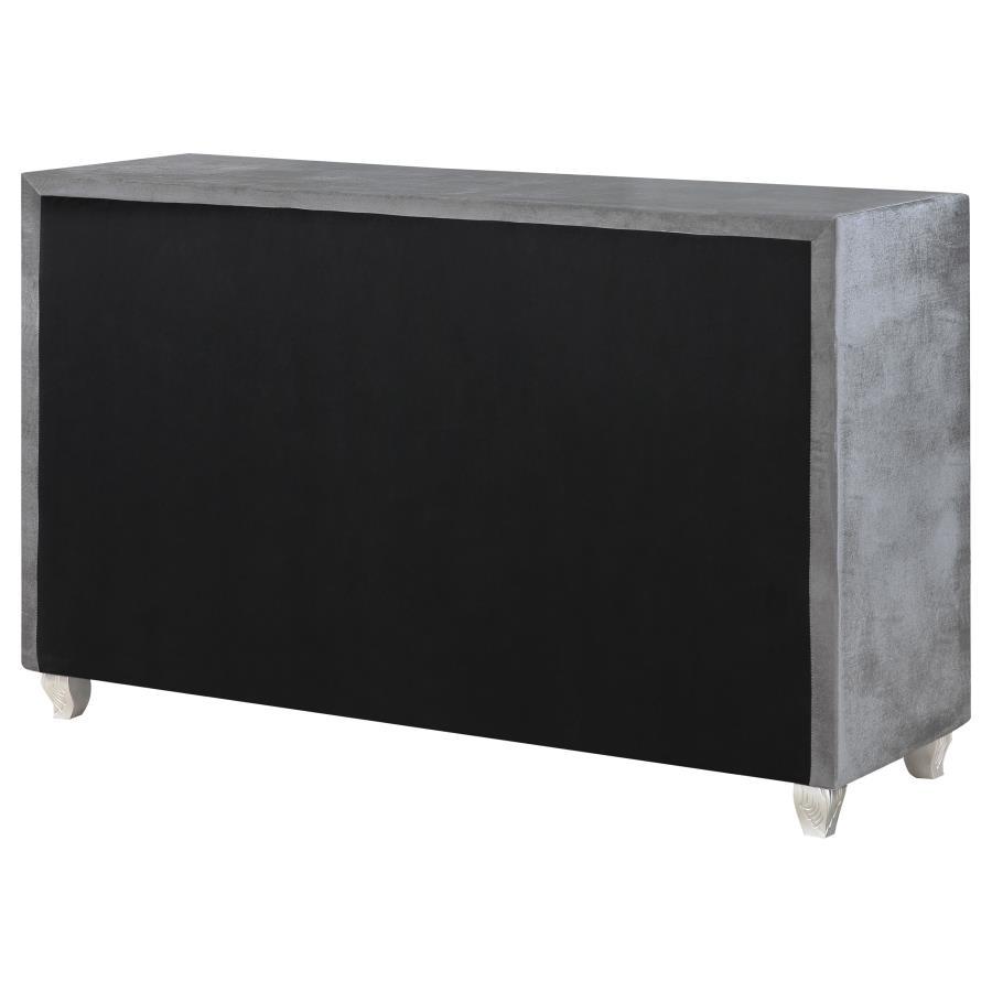 Deanna - 7-Drawer Upholstered Dresser