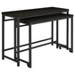 Hawes - 4 Piece Multipurpose Counter Height Table Set - Black