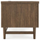 Austanny - Warm Brown - Home Office Desk