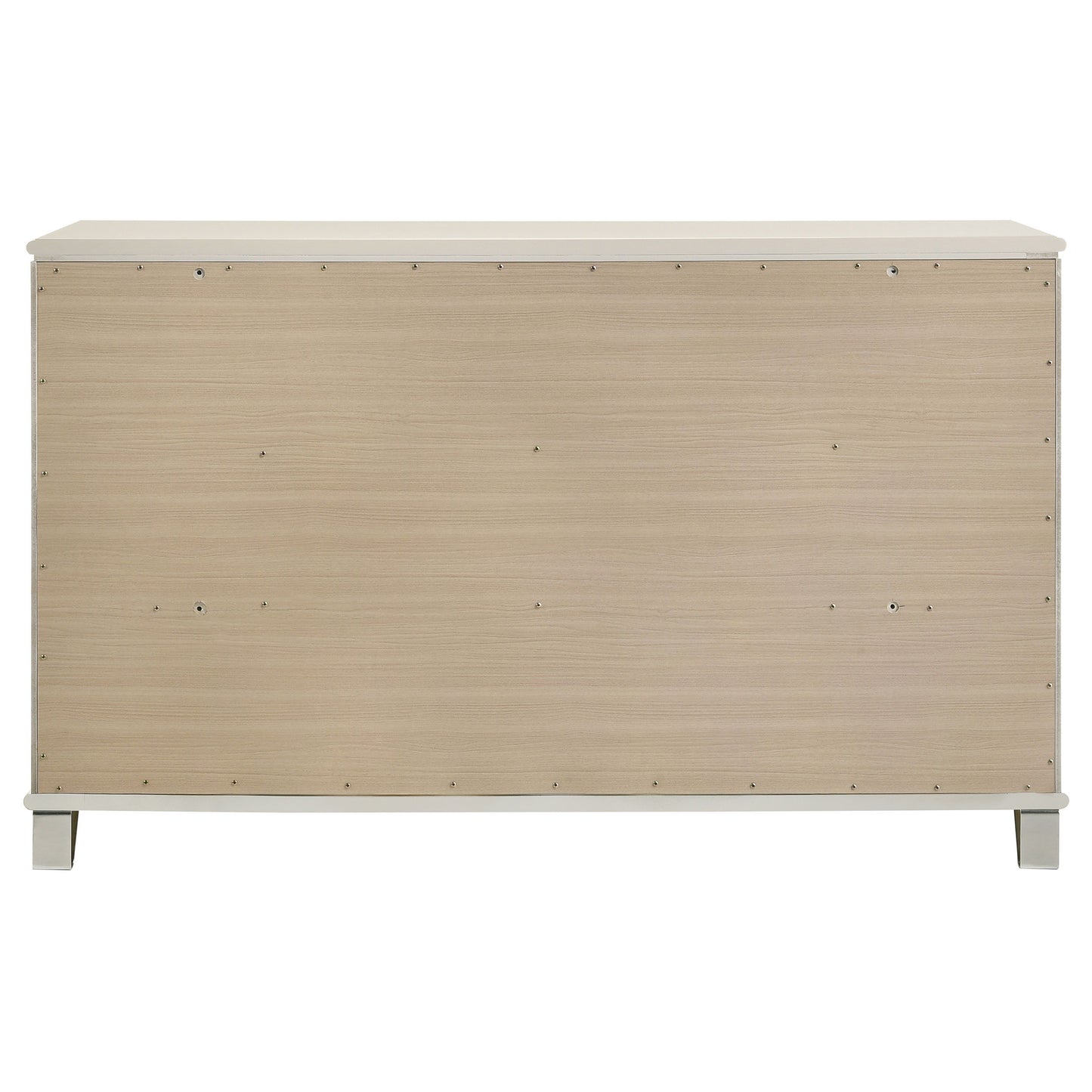 Olivia - 6-Drawer Dresser Cabinet - Pearl White