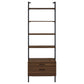 Owens - 3-Piece Wall Mounted Bookshelf Set - Walnut