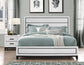 Kate - 4 Piece Queen Bedroom Set (Queen Bed, Dresser, Mirror, Nightstand) - White