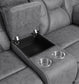 Higgins - Upholstered Motion Reclining Sofa Set