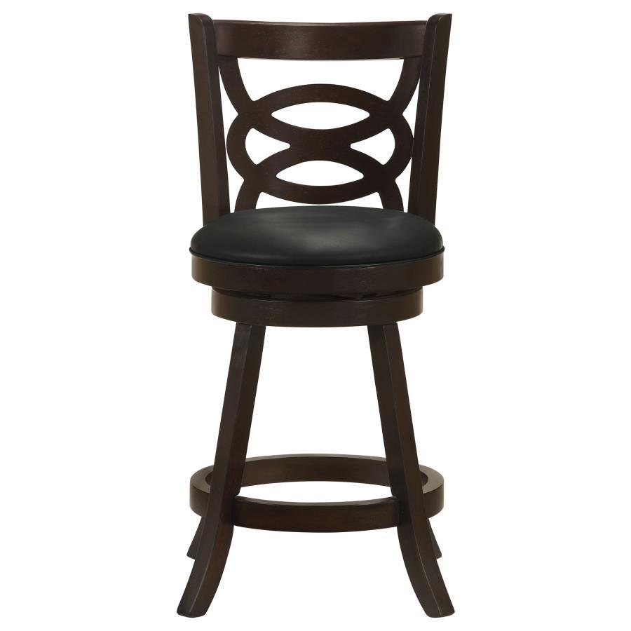 Calecita - Swivel Stools with Upholstered Seat (Set of 2)