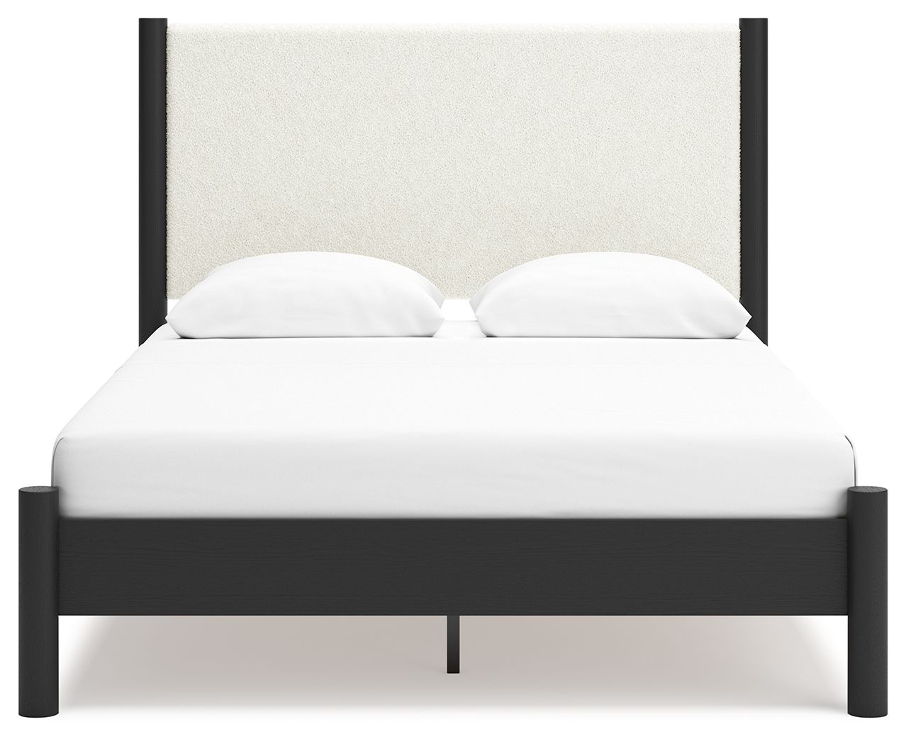 Cadmori - Upholstered Panel Bed