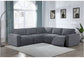 U8177 - Power Sectional (Large Sectional) - Charcoal