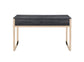 Perle - Writing Desk - Champagne Gold & Black Finish