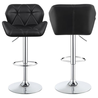 Berrington - Upholstered Adjustable Bar Stools (Set of 2)