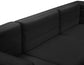 Quincy - Modular Sectional 6 Piece - Black - Fabric