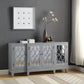 Magdi - Accent Table - Antique Gray Finish