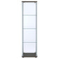 Bellatrix - 4-Shelf Clear Glass Curio Cabinet