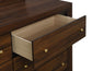 Welsley - 6-Drawer Dresser Cabinet - Walnut