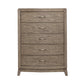 Avalon - 5 Drawer Chest - Burnished Beige