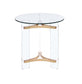 Sosi - End Table - Gold Finish