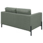 Tilly - Upholstered Track Arm Loveseat - Sage