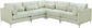 Julia - Modular Sectional - Cream - Fabric