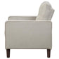 Bowen - Upholstered Track Arm Tufted Accent Chair