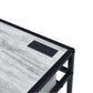 Wearn - Writing Desk - Weathered Gray & Black Finish