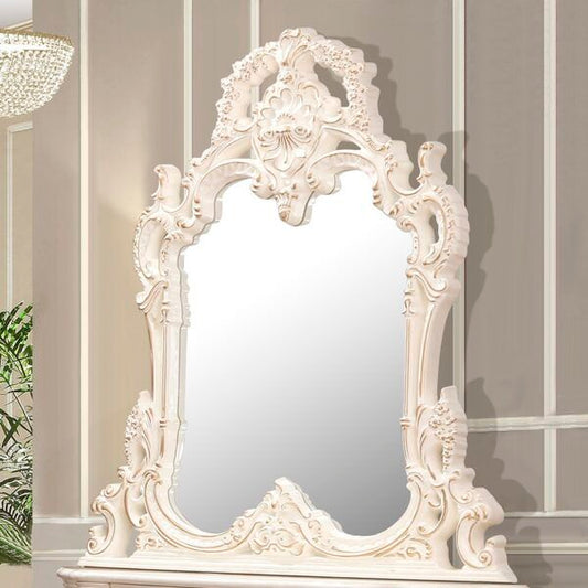 HD-998I - Mirror - Ivory With Gold Highlights