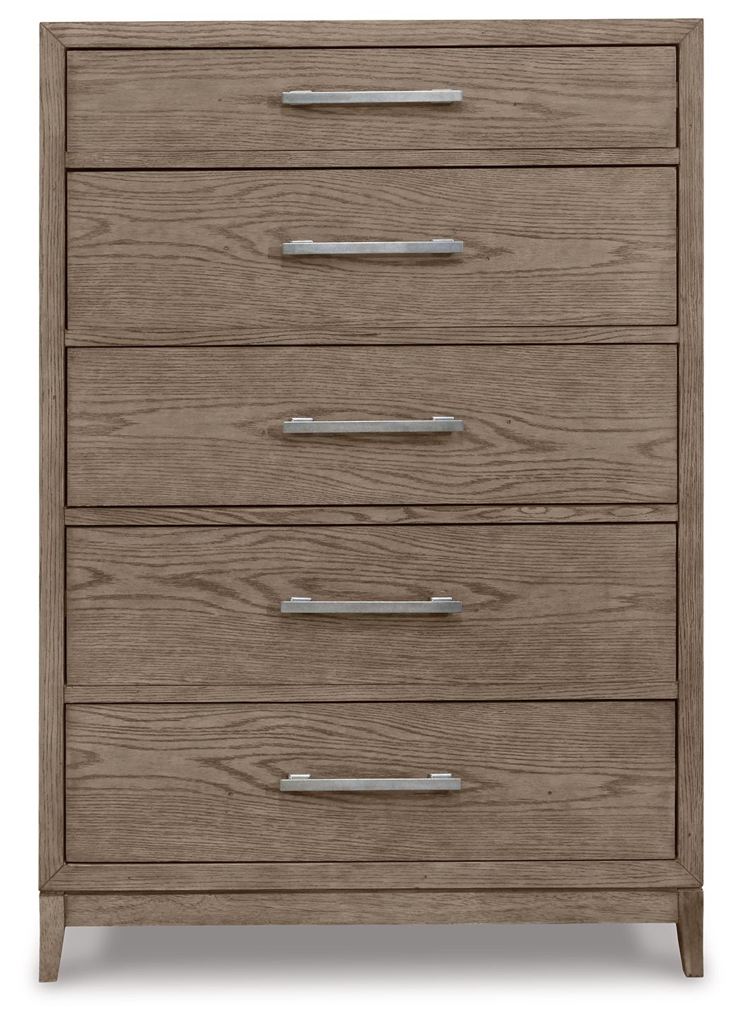 Chrestner - Gray - Five Drawer Chest