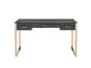 Perle - Writing Desk - Champagne Gold & Black Finish