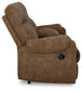 Edenwold - Brindle - Dbl Reclining Loveseat with Console