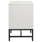 Sonora - 2-Drawer Nightstand Bedside Table - White