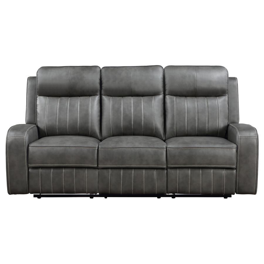 Raelynn - Upholstered Motion Reclining Sofa Set