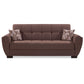 Ottomanson Armada Air - Convertible Sofabed With Storage - Light Brown