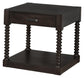 Meredith - 1-Drawer End Table - Coffee Bean