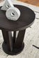 Chasinfield - Dark Brown - Round End Table