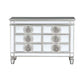 Varian - Server - Mirrored & Antique Platinum - 34"