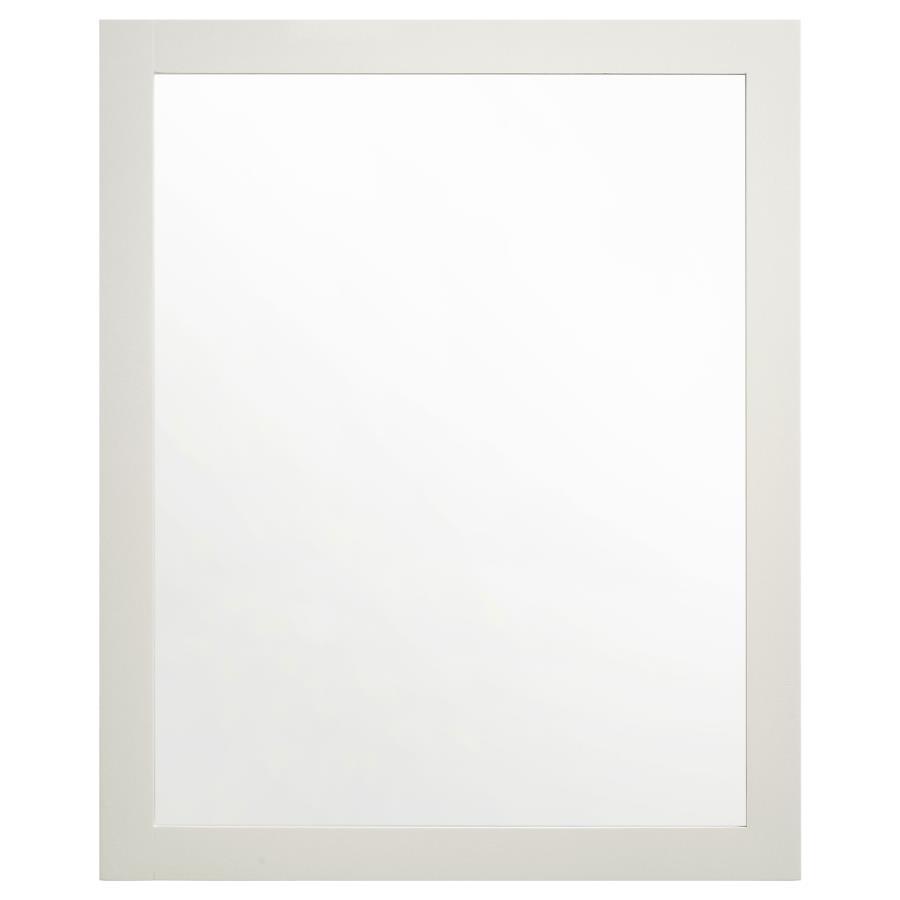 Selena - Dresser Mirror - Cream White