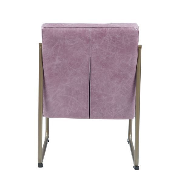 Loria - Accent Chair - Wisteria - Top Grain Leather