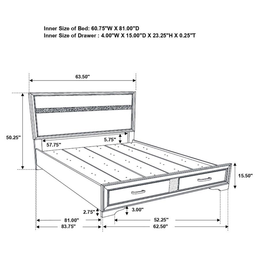 Miranda - Storage Bedroom Set