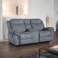 Zubaida - Loveseat w/USB Dock & Console (Glider & Motion)