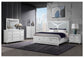 Romo - 5 Piece Queen Bedroom Set With LED - White