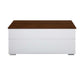 Readen - Coffee Table - White & Walnut Finish