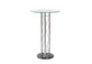 D208 Bar Table And Two D915 Bar Stools - White