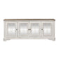 Magnolia Manor - 4 Doors TV Console - White