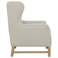 Fleur - Wing Back Accent Chair - Cream