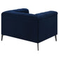 Chalet - Tuxedo Arm Chair - Blue