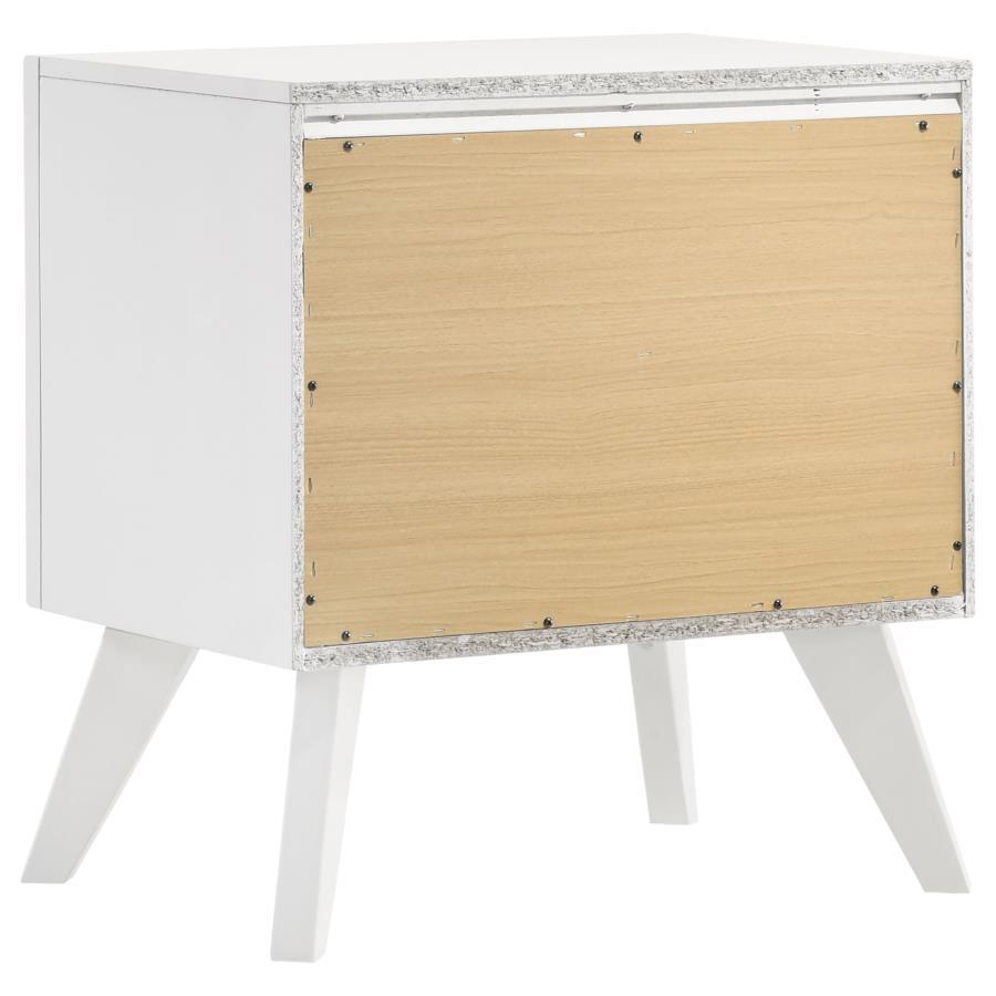 Janelle - 2-Drawer Nightstand - White