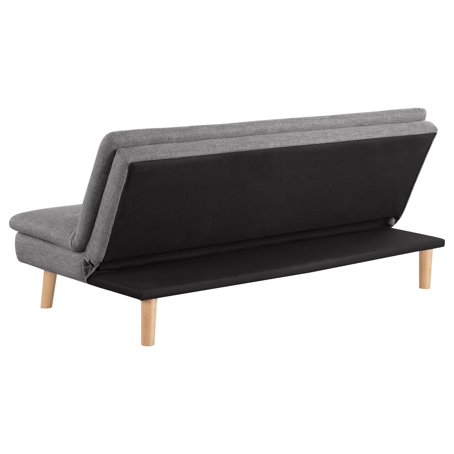 Scout - Upholstered Tufted Convertible Sofa Bed - Gray