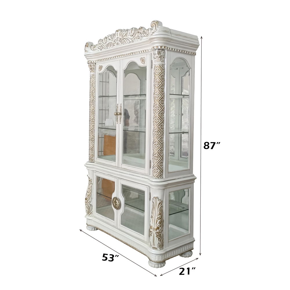 Vendom - Curio - Antique Pearl Finish