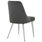 Cabianca - Upholstered Dining Side Chair (Set of 2) - Gray